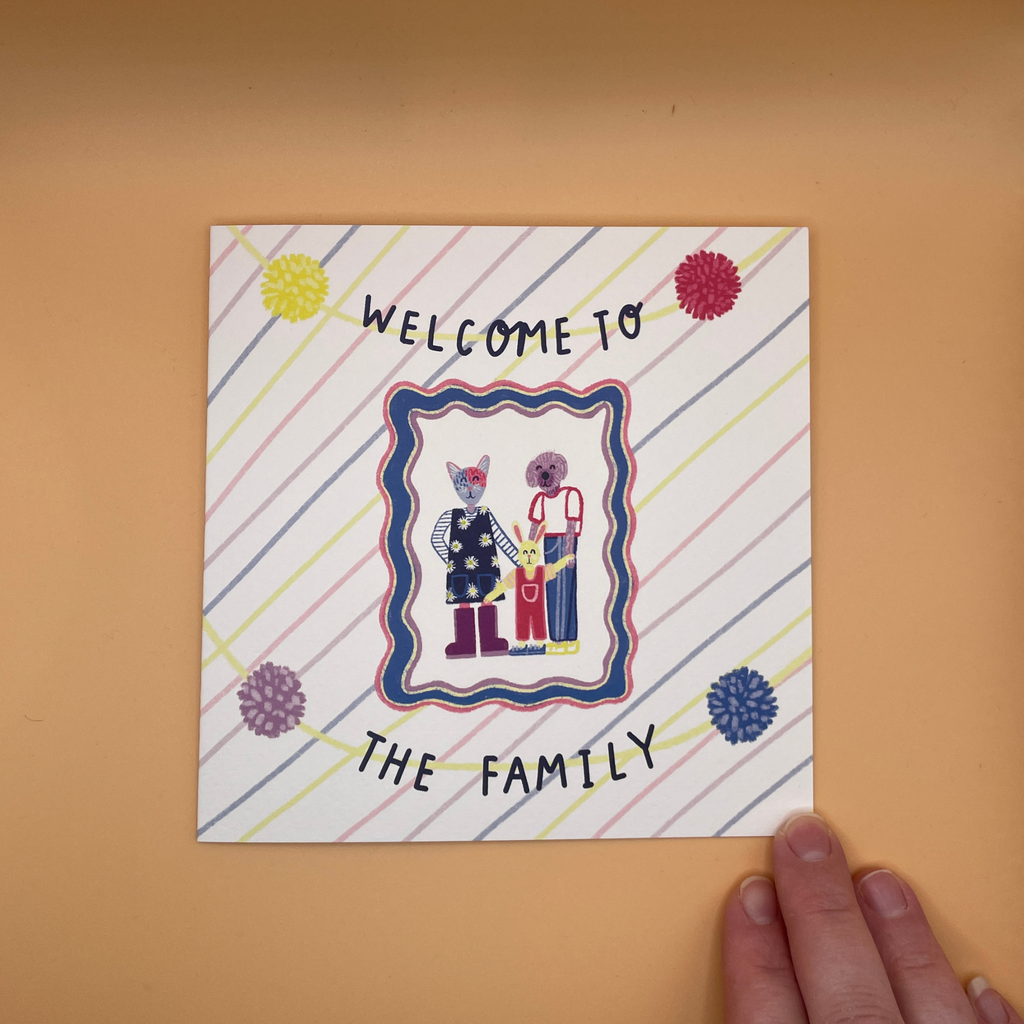 Welcome to the family (mummy and daddy)