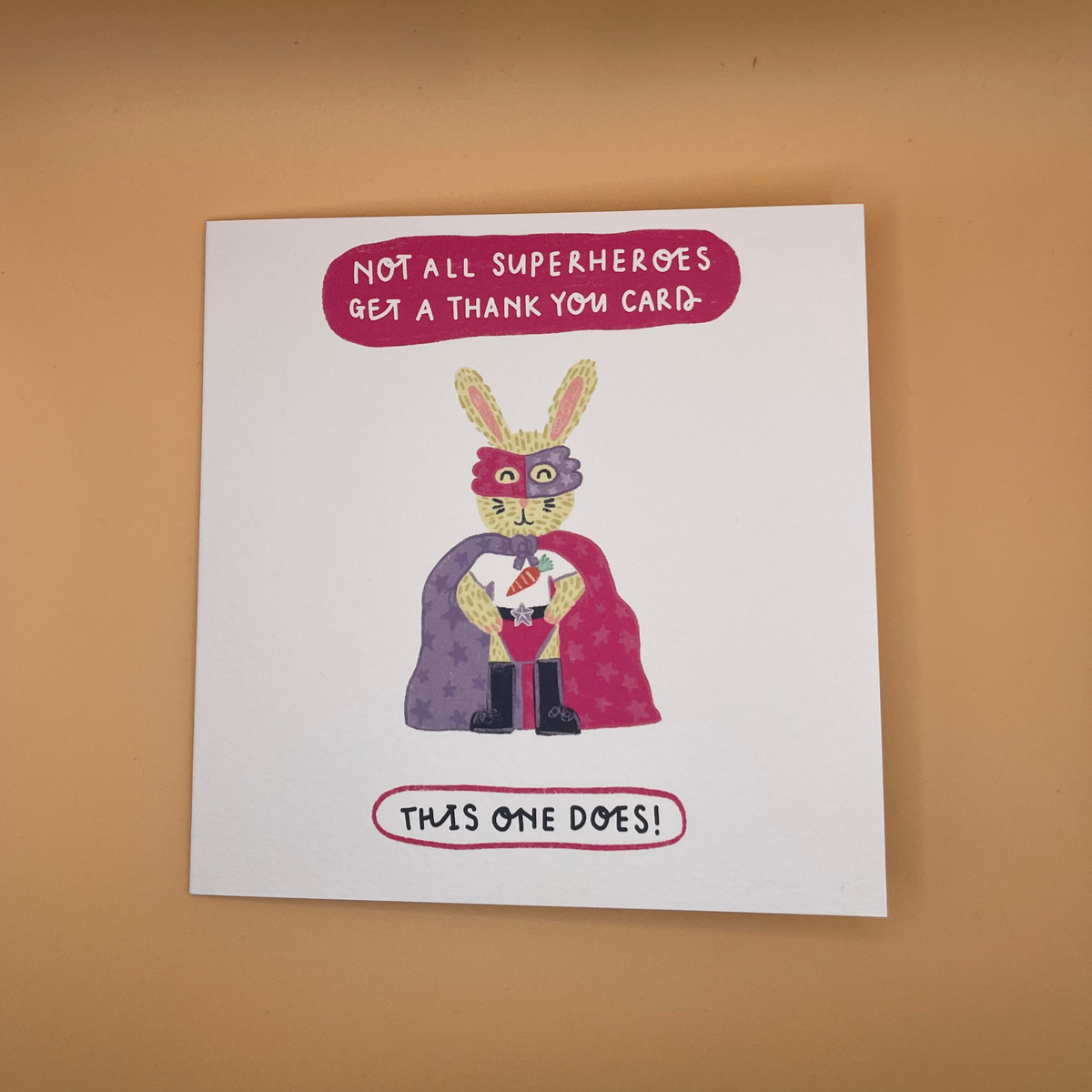 You're a superhero